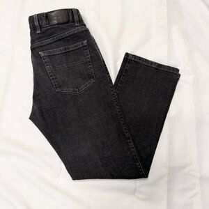 Ermenegildo Zegna Men’s Black Denim Jeans Size 32
